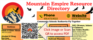 ME Resource Directory with QR Code